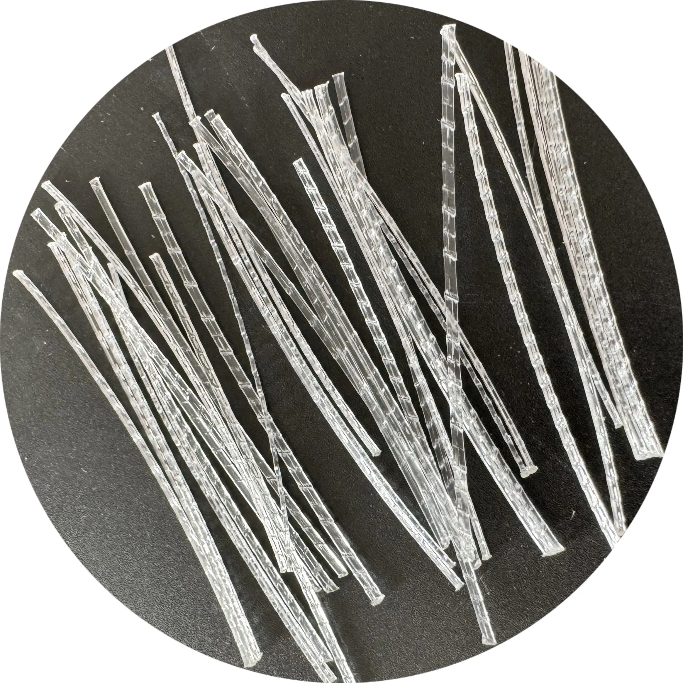 High Tenacity Pp Polypropylene Material Macro Fiber For Concrete And Mortar