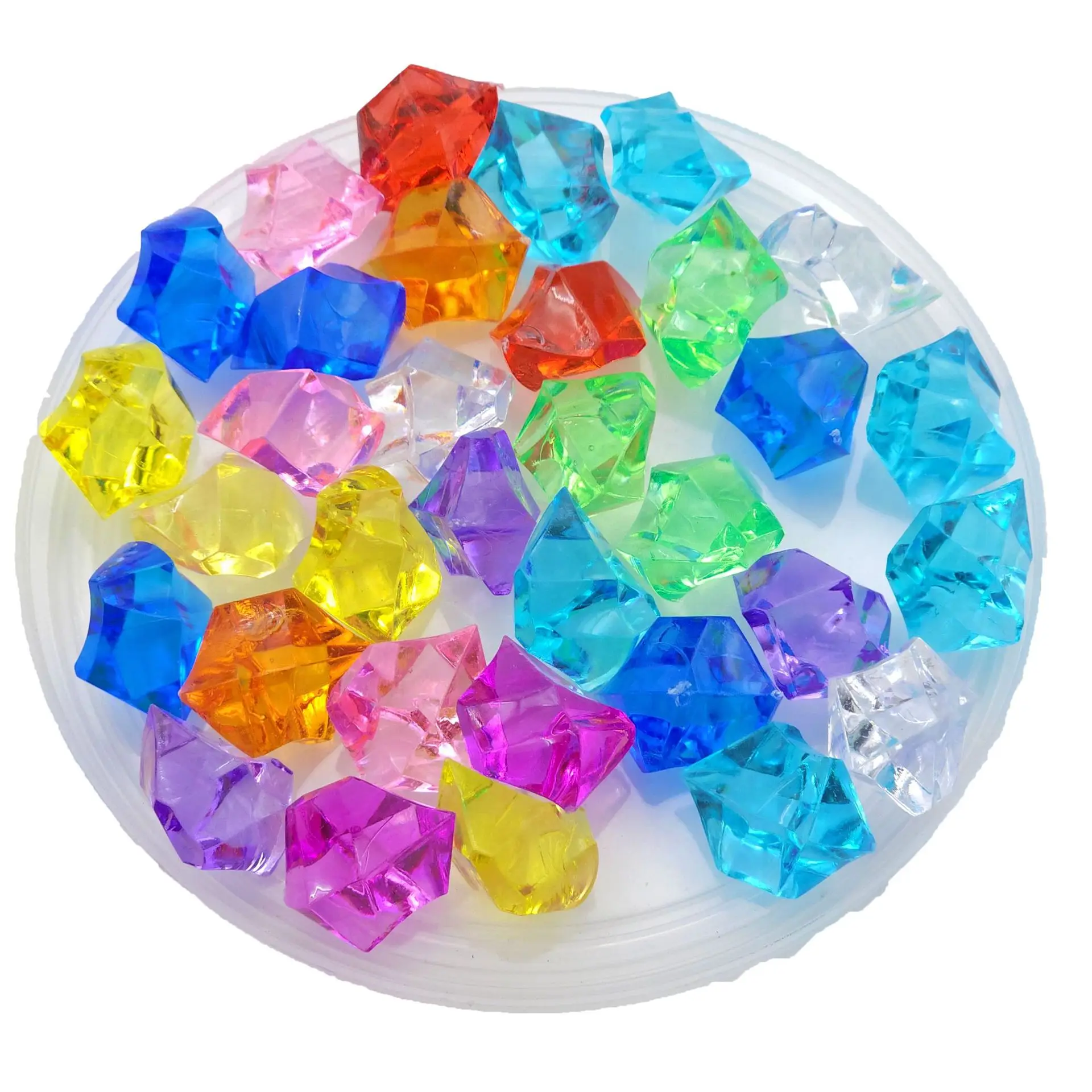 Acrylic Color Ice Rock Crystals Treasure Gems for Table Scatters, Vase Fillers, Event, Wedding, Arts & Crafts