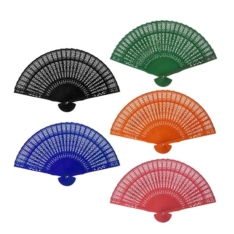 Ameliebridal ручной работы персонализированные свадебные юбилейные гостей подарки органза сумка Индивидуальный Деревянный Ручной Веер