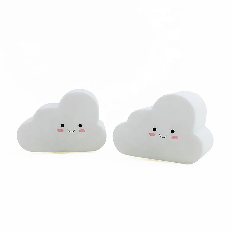 Cloud Shape Remote Control Colorful Soothing LED Sleeping Night Light Table Lamp For Kids Baby Room bedside Decor