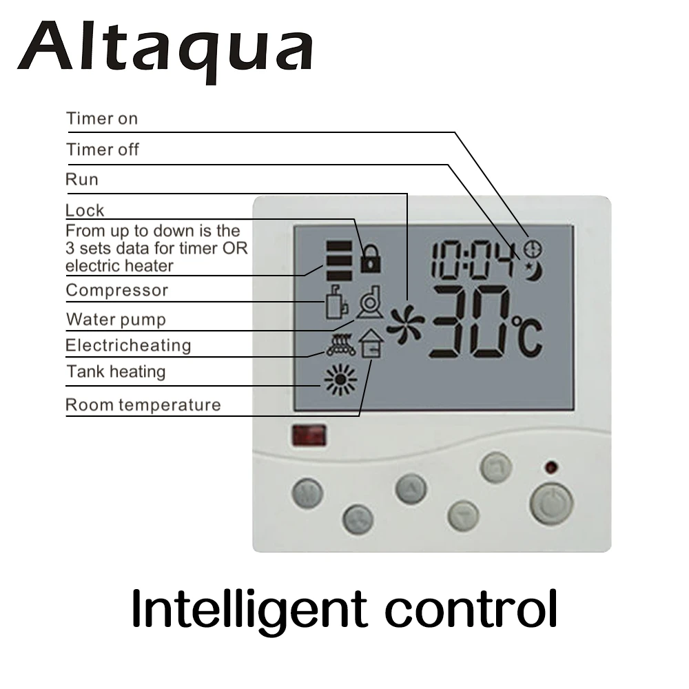 
Custom domestic air source to hot water heat pump 