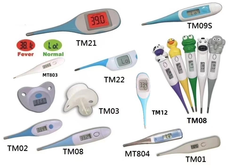 China High Quality Digital Clinical Thermometer Home Use Fever Thermometer With Soft Probe