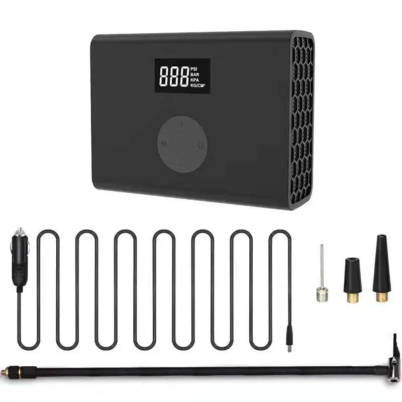 Electric Car Air Compressor Pump 150PSI Car Air Pump Tyre Inflator Portable Digital LCD Display
