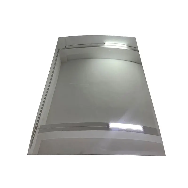 cold rolled stainless steel NO.4 surface hairline finish SB one side coated laser pvc grade 430 stainless steel plate