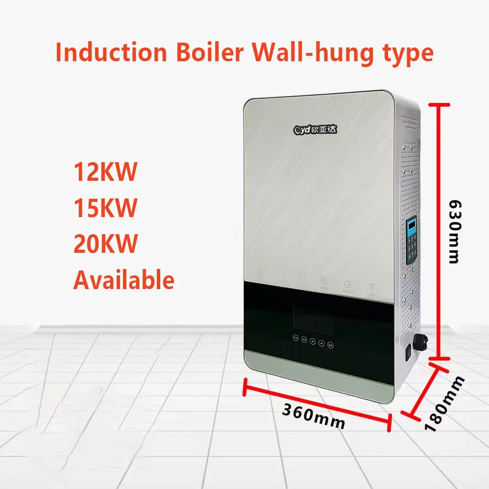 Induction boiler wall-mounted  for house heating system from high tech manufacture
