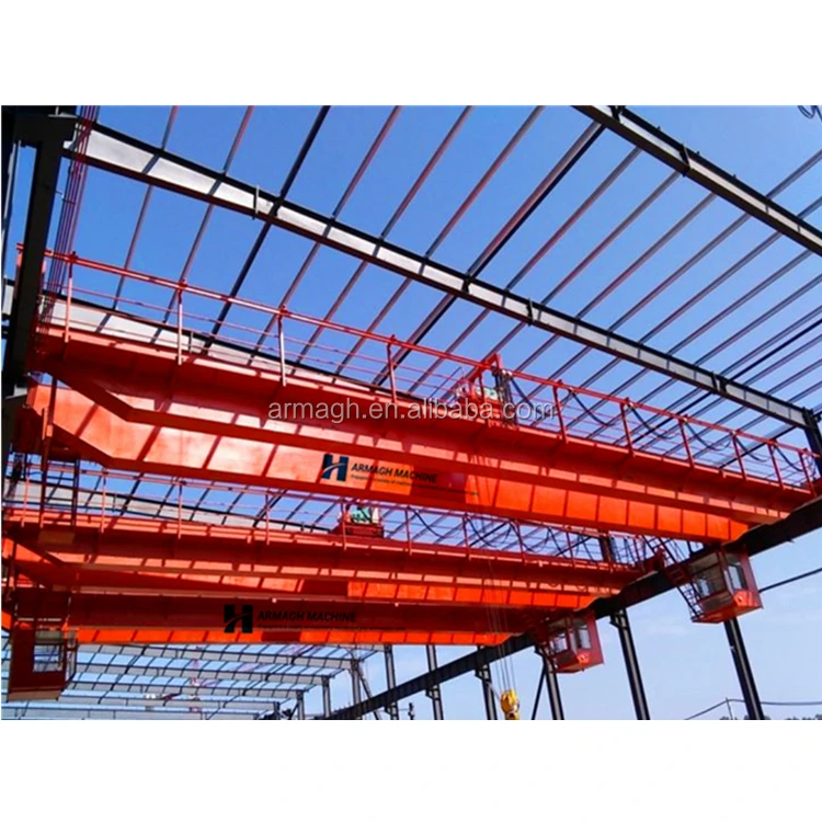 european style double girder bridge lda single-girder overhead crane