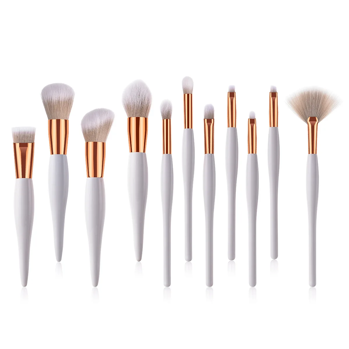 Beauty single smudge style classical white makeup brush single
