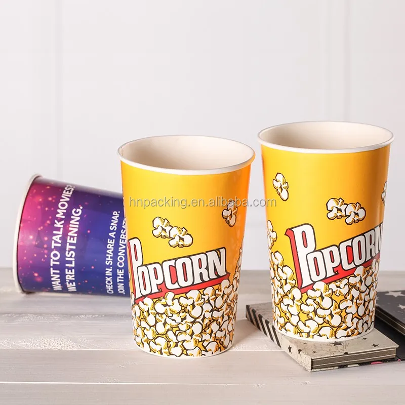 Custom wholesale disposable fast food packaging box fried chicken bucket thickened commercial family bucket popcorn bucket box