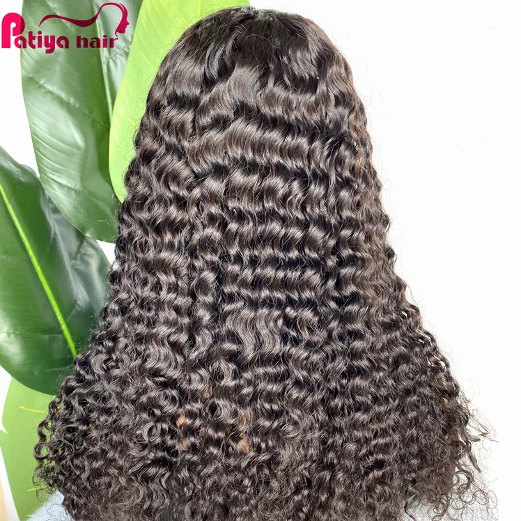 Best Wig Supplier On Sale Lace Front Wigs Human Hair Pre Plucked Cambodian Remy Hair Deep Wave 13*4 Transparent Frontal Wig