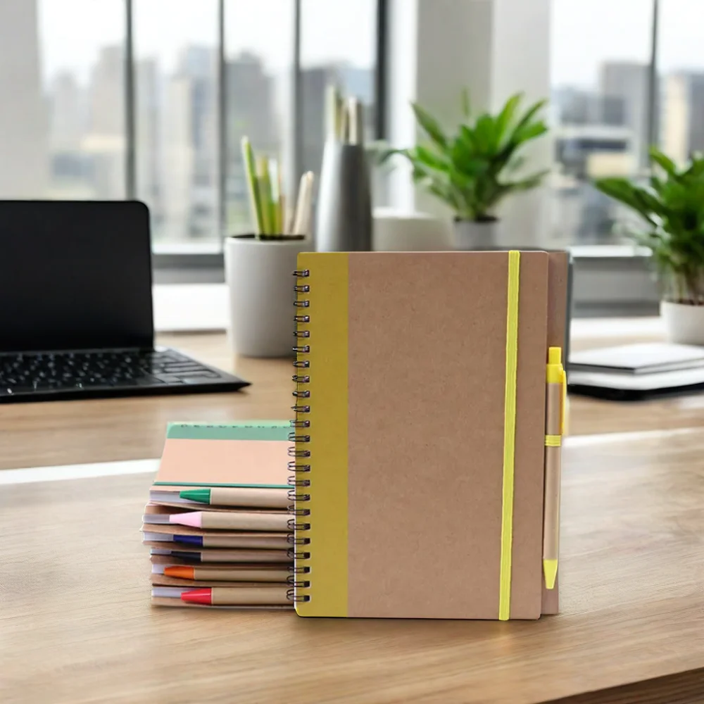 Eco Spiral Notebook Loose-leaf Paper Porous Binder
