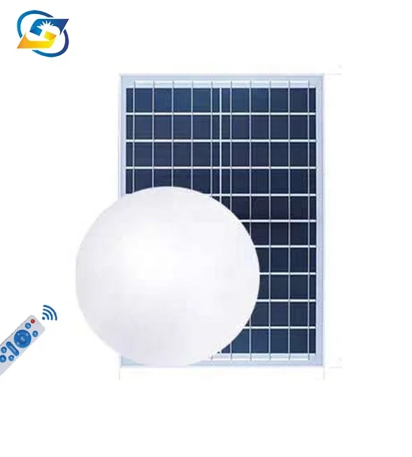 
30W 40W 50W modern round dimmable remote control home led solar ceiling light indoor 