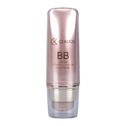 cosmetic plastic airless bottle with pump for BB cream