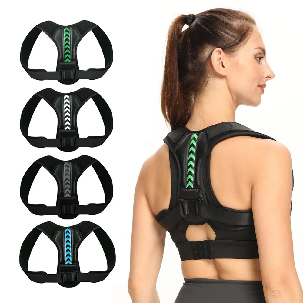 Back Strap Posture Corrector For Women And Men Adjustable Upper Brace Breathable Back Support Straightener Corrector De Postura