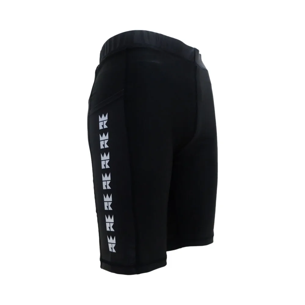 Hot sale slim fit compression shorts 4 way stretch fabric custom logo available 4 inch inseam women tight gym shorts