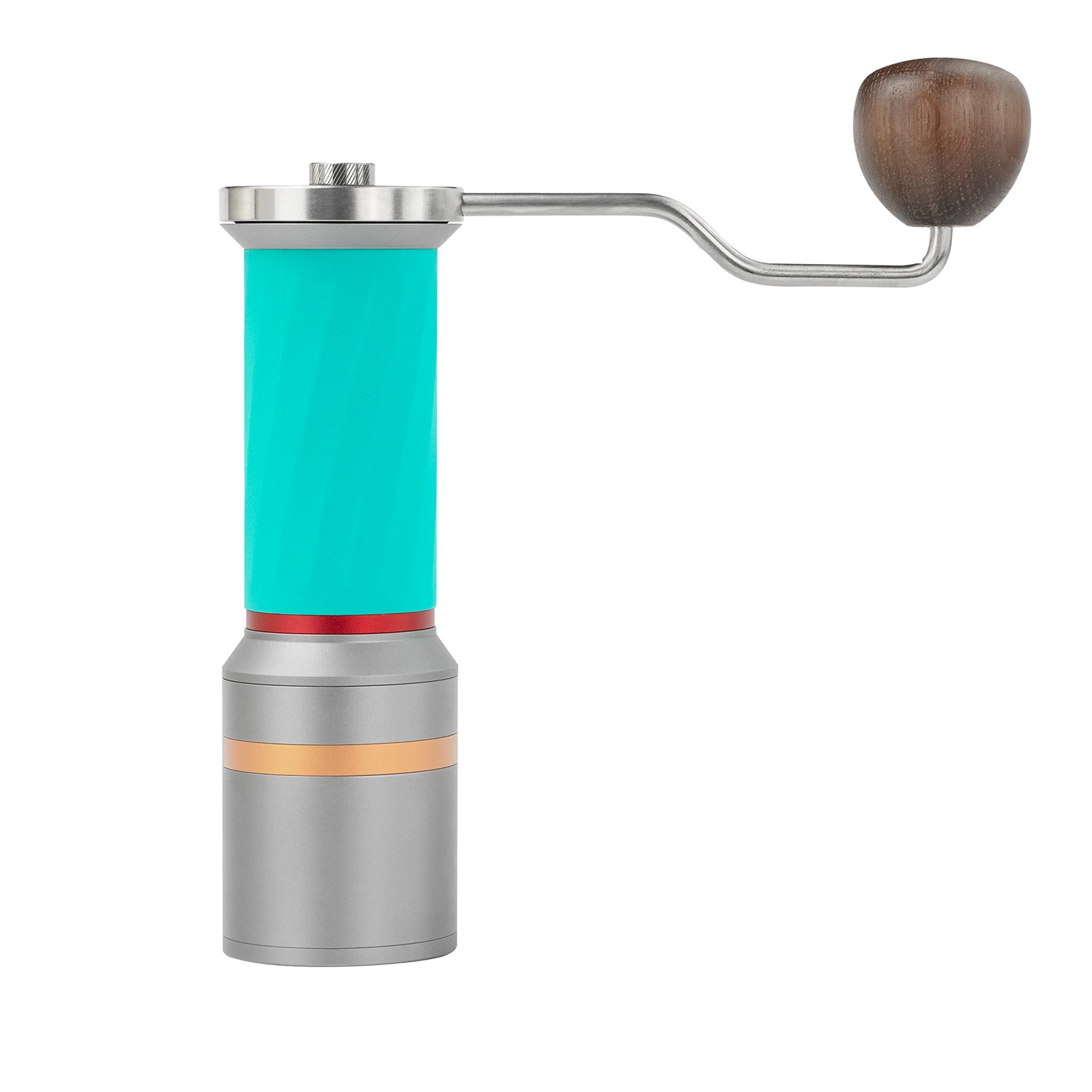 Unique Product To Sell Innovative Dual 420  Nitrogen Steel Cutter Burr Single Dose Manual Hand Coffee Grinder For Home Domestic