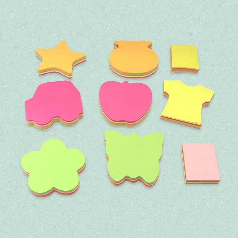 Wholesale Hot Sale Best Price Watercolor Gradient Mini Paper Memo Sticky Note Pad