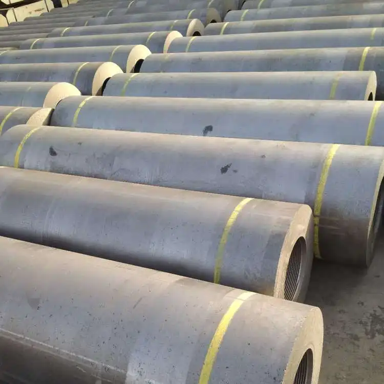 Hot Sale High Power 200mm Carbon Graphite Electrodes for Arc Furnace and EAF Manufacturer Direct Pricing