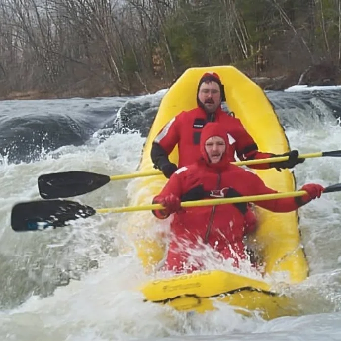 Factory priceEmergency  Rapid Deployment Craft Inflatable Swiftwater Snow,Ice And Mud Rescue Sled Raft Boat With Paddle for Sale