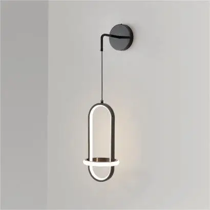 High-value gold bedroom decorative bedside LED wall light high quality living room background wall LED wall lamp