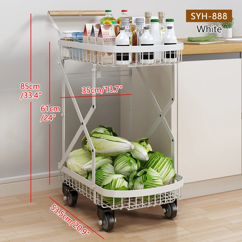 Multi functional foldable metal shopping cart for household and supermarket use