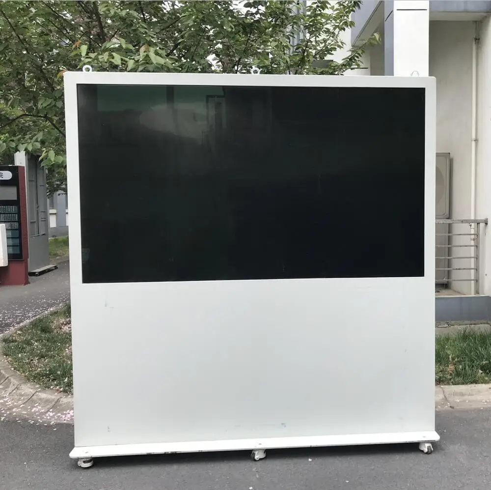 
Large panel outdoor LCD bus digital signage video wall with air conditioner and high brightness display more than 5000 nits 