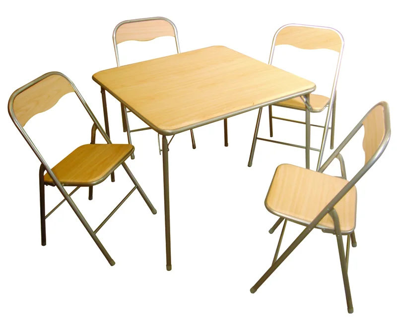 Деревянные складные стулья для карт S1 + 4