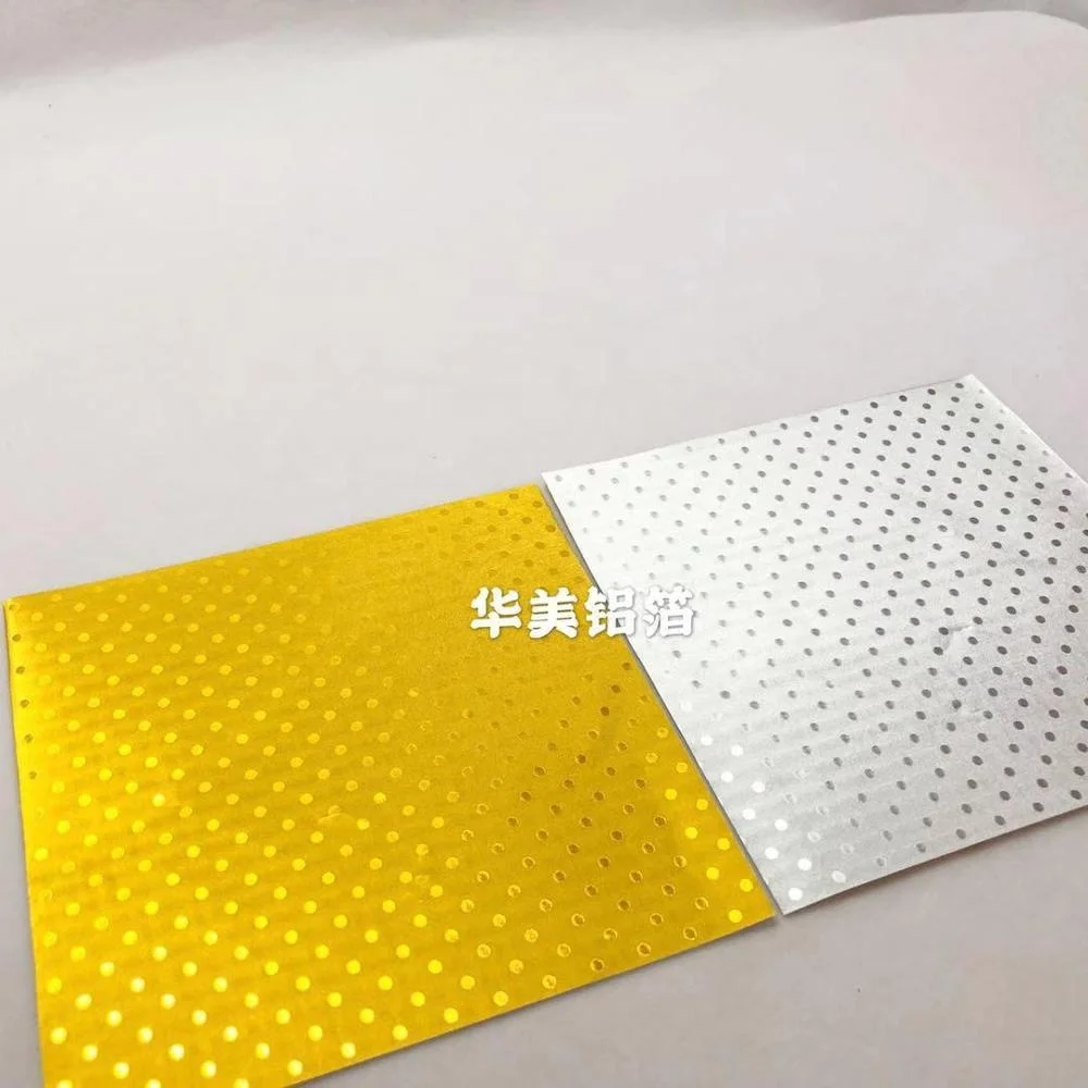 
Customized printed Gold aluminum foil paper for chocolate tea cake mooncake printing sheet for food packaging 