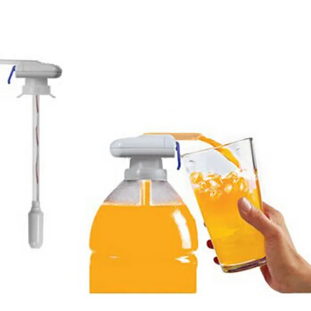 Magical Home Essential Drinking Straws Kitchen Tools Tap Electric Automatic Water Milk Juice Alcohol Beverage Dispenser