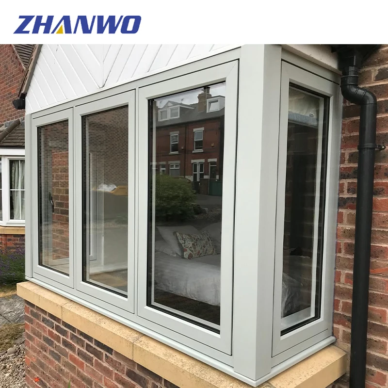 cheap price aluminum clear glass casement window glass casement window for house