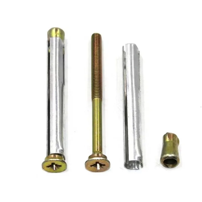 Fasteners factory White Zinc Plated Carbon Steel Metal Quality Metal Frame Anchor