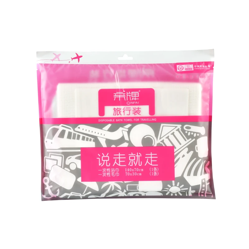 Beauty salon Soft Skin Towels Disposable Bath Towel Bath 100% Cotton OEM Service Bath Towels