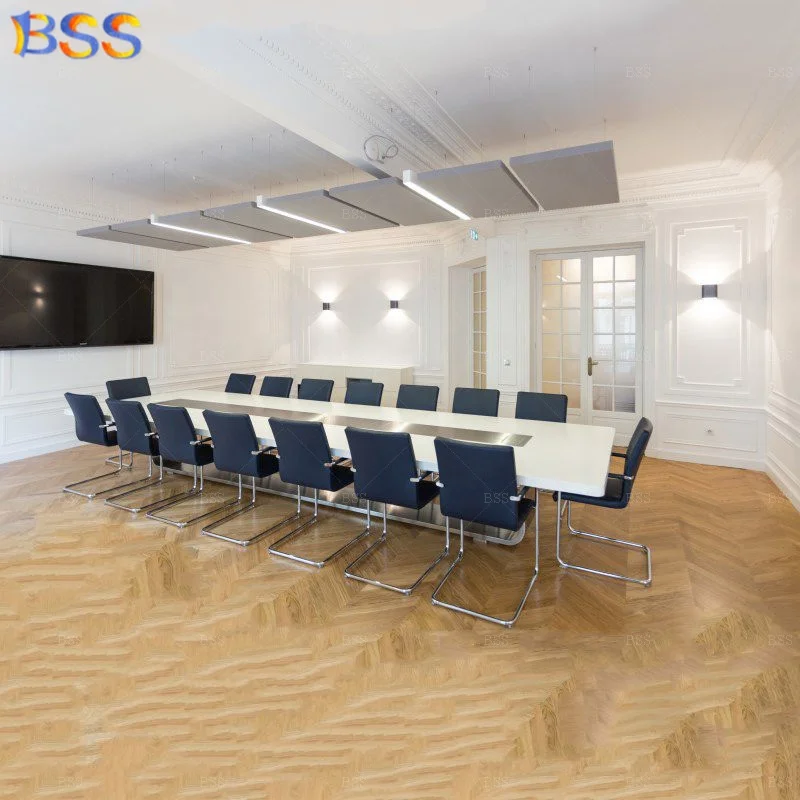 Canada Best Selling Amazing Rectangle 16ft Long Modern Office Marble Conference Room Table With Chairs
