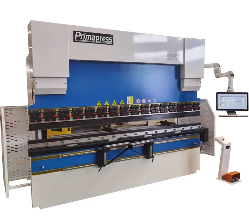 Primapress CNC Press Brake WE67K Series Hydraulic CNC Press Brake With ESA860