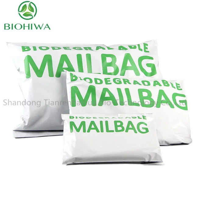 Biodegradable Custom PLA PBAT Mailer Bag Parcel Post Shipping Mailing Bags