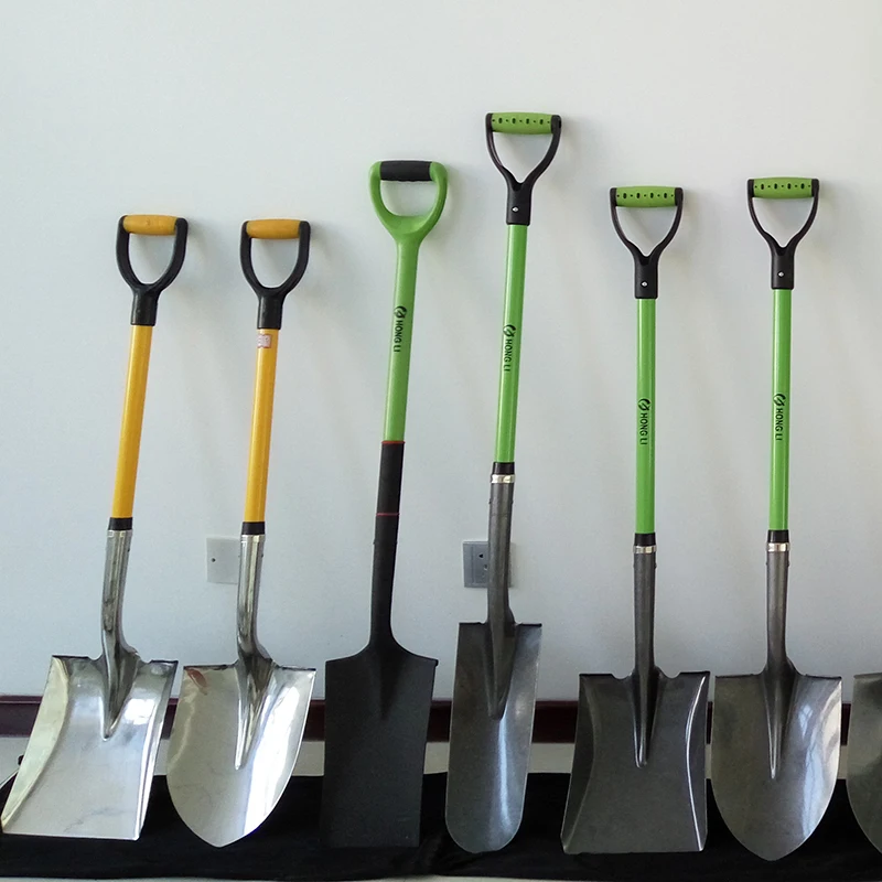 wholesale highly competitive Farming Shovel Application and Carbon Steel Material fiberglass handle shovel