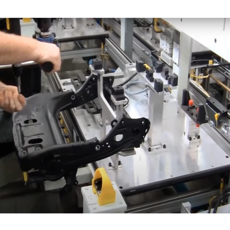 Vehicle Seat Transporter Pallet Conveyor Full Automatic Seat Assembly Line For Car Seat