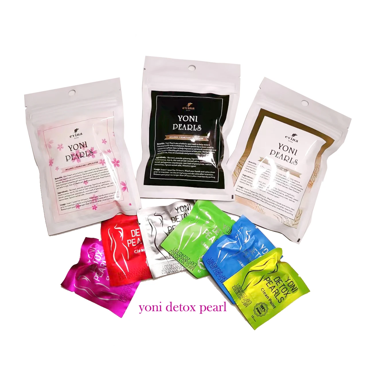 new packaging Yoni pearl Applicator feminine hygiene products