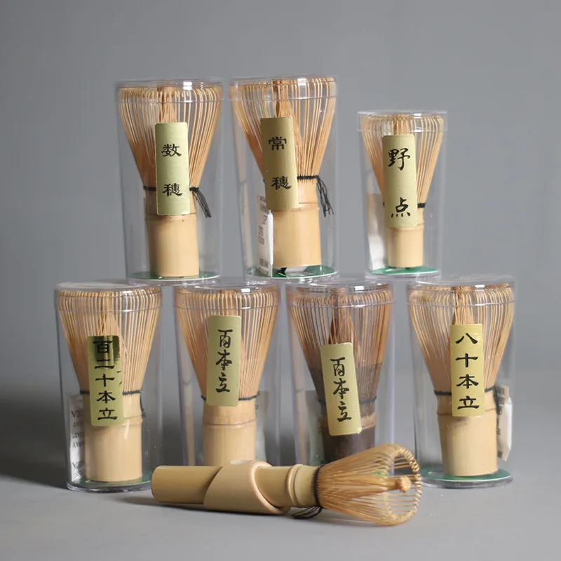Wholesale Bamboo Matcha Green Tea Whisk Chasen Matcha Stirrer Traditional Japanese Tea Whisk for Making Matcha Powder