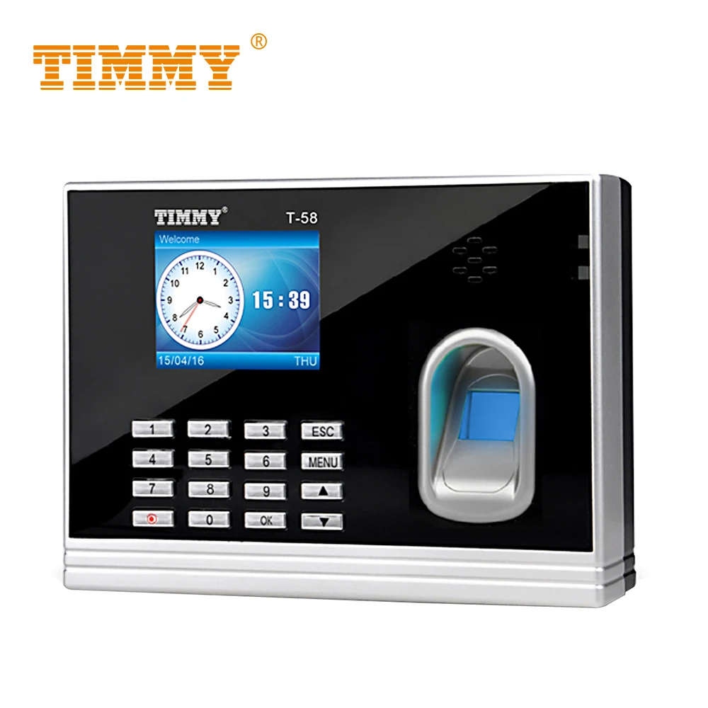 
Программное обеспечение для веб сервера TIMMY, биометрическое устройство доступа по отпечатку пальца TM58  (62258242241)