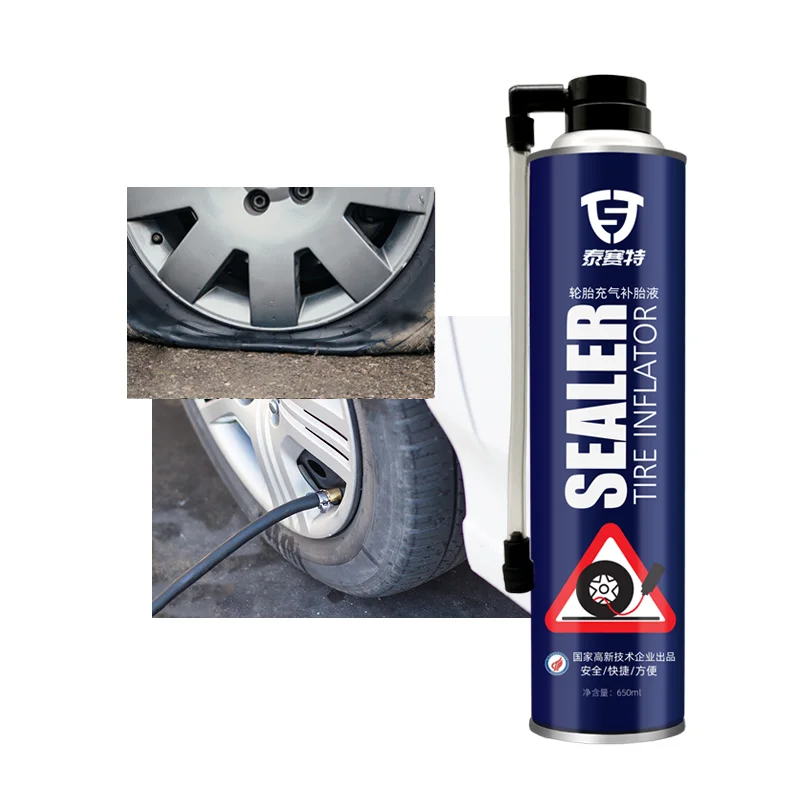 Tire sealer inflator , tubeless tyre sealan tyre sealant liquid