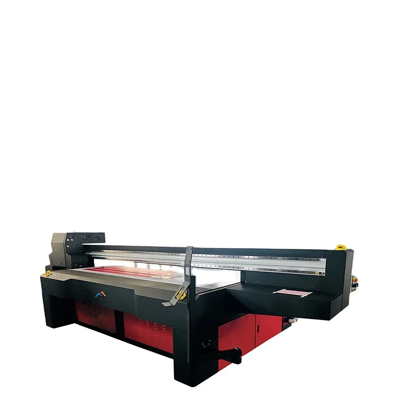 uv flat bed ricoh head G6 phone cases metal wood glass  metal pvc acrylic printing machine