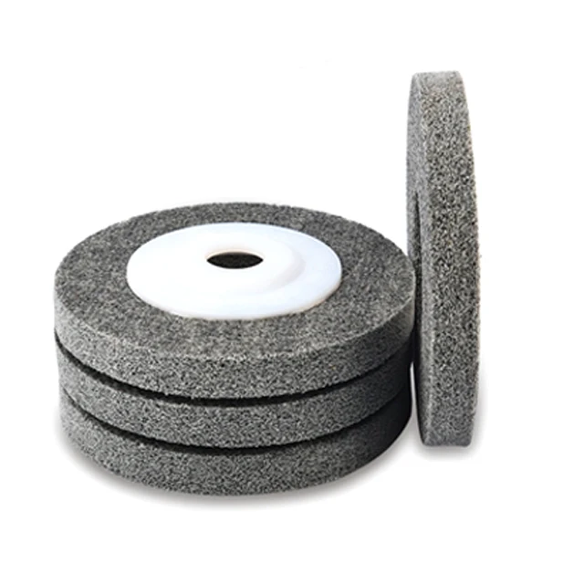 Abrasive Wheels Sanding Buffing Disc Non Woven Abrasive Flap disc Grinding Polishing Wheel Nylon Fiber Polishing Disc