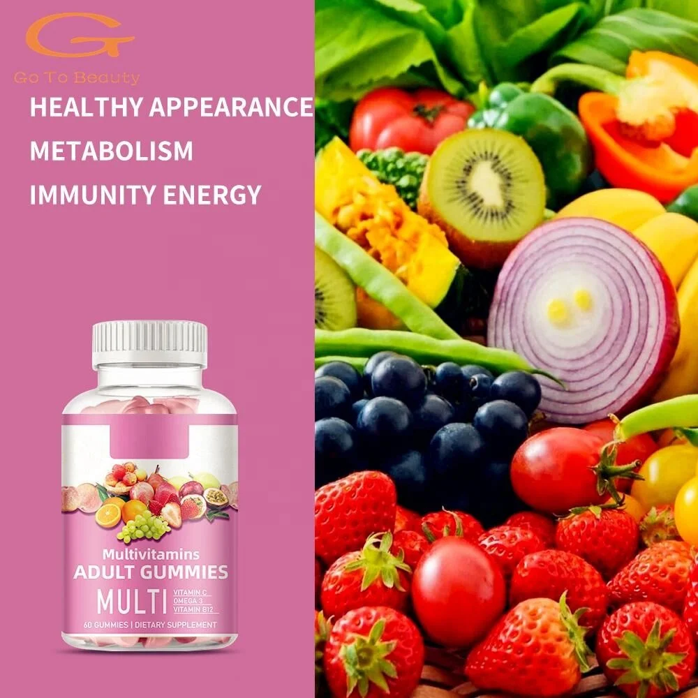 Gotobeauty Private Label Multi Vitamin Candy Health Care Supplement Multivitamin Faster Bear Gummy