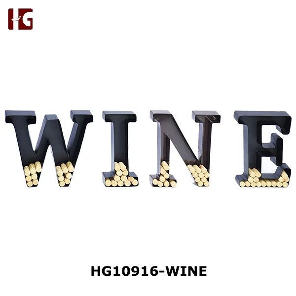 Металлический держатель из пробки в форме бокала для вина