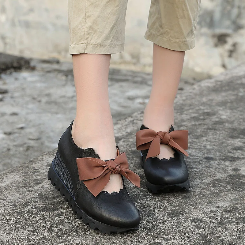 Women Flat Shoes Thick Sole Platform Shoes Fringe Spring Tassels Fashion Summer platform shoes women