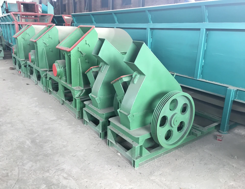 
Mobile wood crusher, wood sawdust machine,wood log crusher 