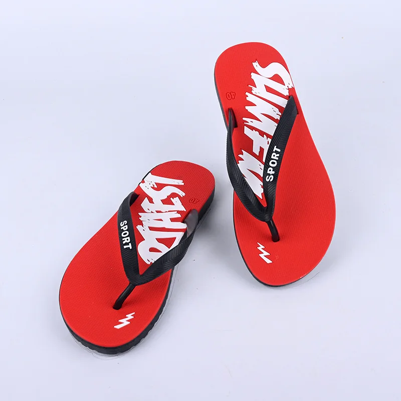 2022 New Fashion Thick Soles Clipped Feet Beach Comfortable Nonslip Wear Resistant Outdoor Slippers Flip-Flops
