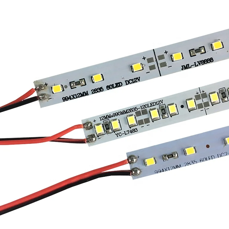24v 37v 48v 2835 led dc 12v 6500k hard rigids led light bar