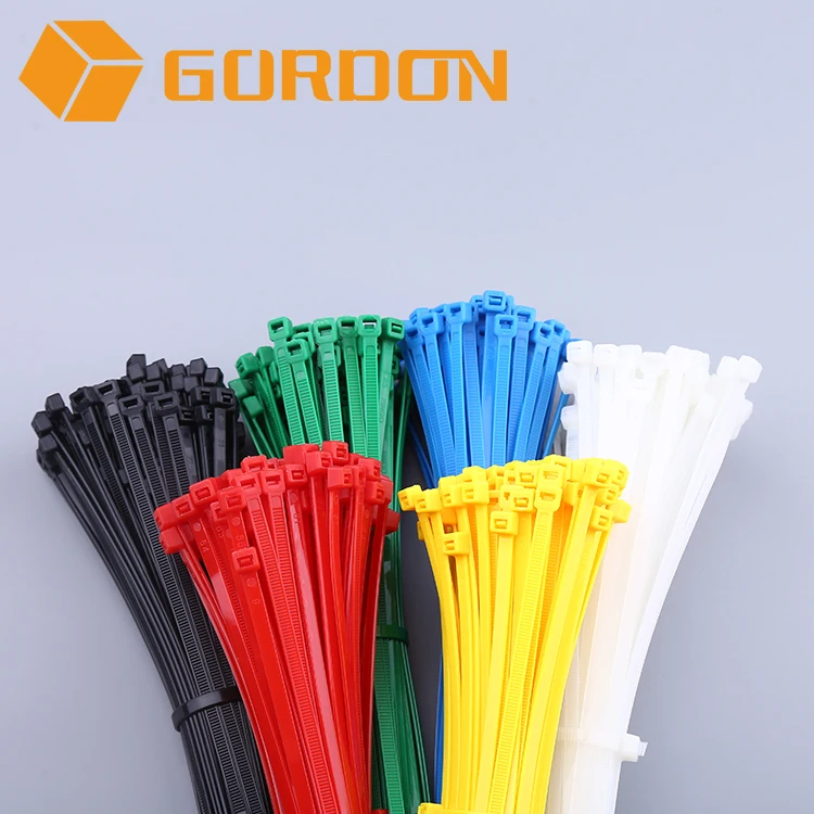 
Test approved nylon 66 material nylon self-locking cable tie Zip cable tie Produced by the strength factory 