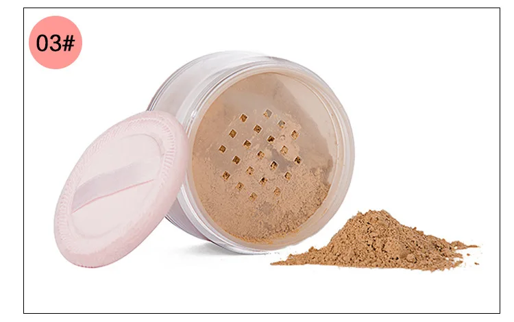 Waterproof Foundation Face Base Makeup Loose Powder Professional Private Label Oil Control Setting Mineral Powder